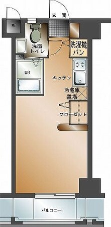 エンクレスト舞鶴の物件間取画像